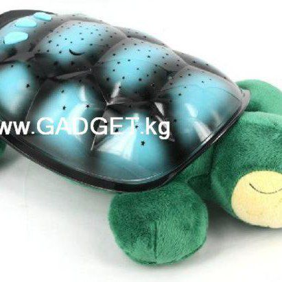Проекционный ночник \ мягкая игрушка Черепаха Тортилла (Sparkling Turtle) Оригинал