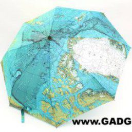 Креативный Зонт "Карта Мира"