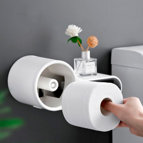 Настенный держатель для туалетной бумаги Baffect  ABS+PC