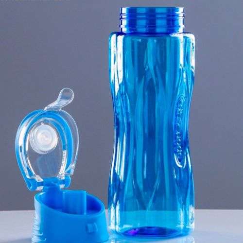 Бутылка для воды спортивная Sport Cup с откидной крышкой, 650 мл