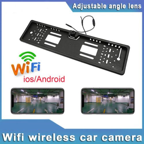 Беспроводная Wi-Fi Камера Заднего вида для автомобиля в рамке под номер