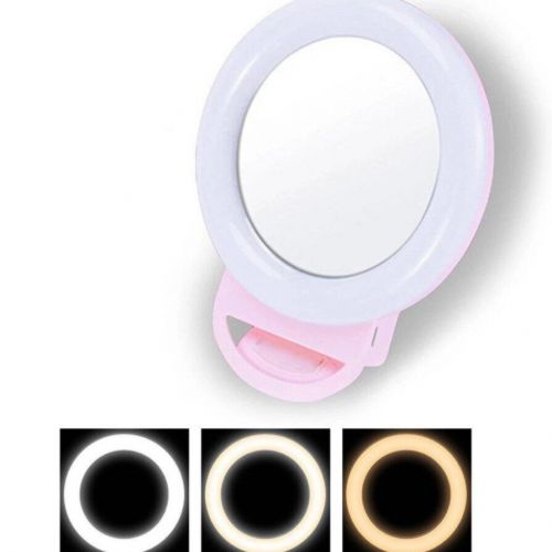 Светодиодное кольцо с зеркалом для селфи HR-20