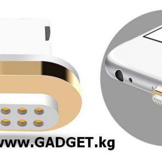 Универсальный Магнитный кабель для Android, iPhone, USB TYPE-C