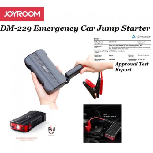 Пусковое устройство для автомобиля Джамп стартер (Jump Starter) Joyroom D-M229 15000 mah