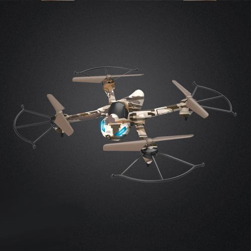 Квадрокоптер-трансформер 2 в 1, Дрон-машина на пульте управления с камерой