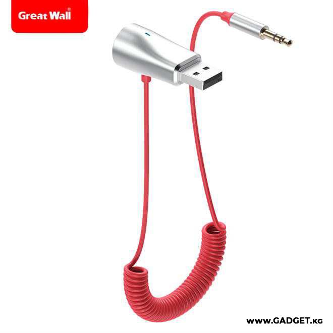 Bluetooth AUX Ресивер GreatWall GW-BA01/ Приемник/Адаптер