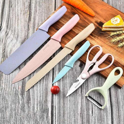 Набор кухонных ножей Evcriverh (6 предметов)