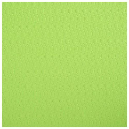 Коврик для йоги 183 × 61 × 0,6 см, двухцветный, цвет тёмно-зелёный