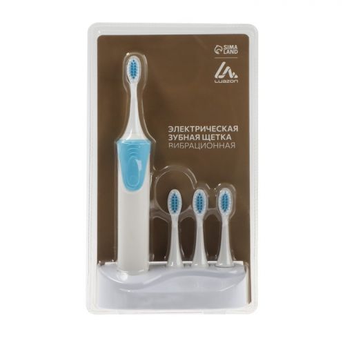 Электрическая зубная щётка Luazon LP-009, вибрационная