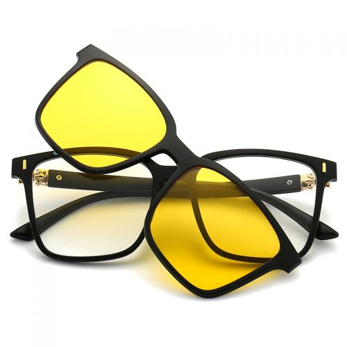 Солнцезащитные очки на магнитах со сменными накладками 2327A