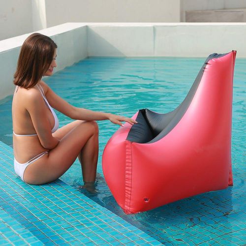 Надувное кресло для отдыха на пляже или возле бассейна