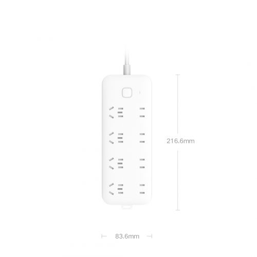 Удлинитель-Переноска с 8 розетками Xiaomi Mi Power Strip, 3 метра