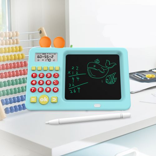 Детская арифметическая игра с графическим планшетом для рисования со встроенными программами для занятий по арифметике. 
