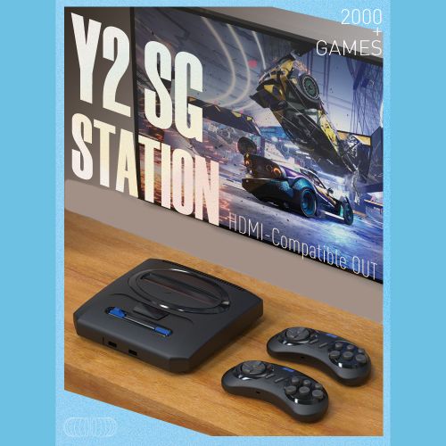 Ретро игровая приставка Sega Classic Y2 SG 1900 игр, HDMI