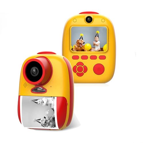 Детский цифровой фотоаппарат с моментальной печатью со встроенным принтером Print Camera D10