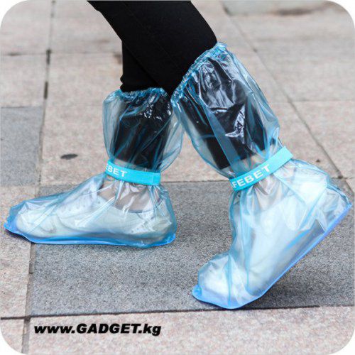 Многоразовые Водонепроницаемые чехлы-бахилы для обуви с защитой от дождя и грязи Safebet