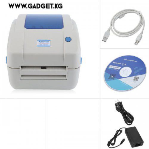 Термопринтер этикеток, наклеек, штрих кодов Xprinter XP-460B