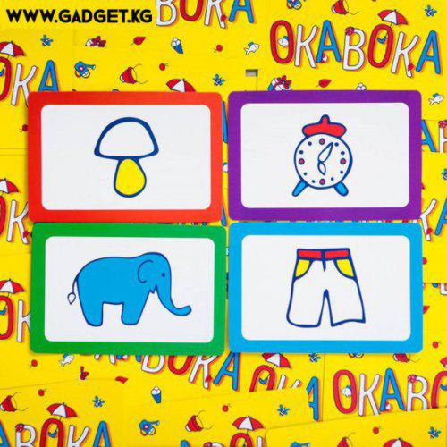 Игра детская "Окавока" с текстильным полем