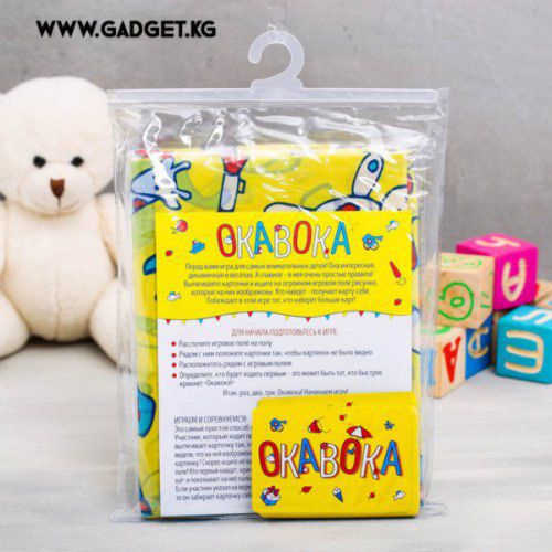 Игра детская "Окавока" с текстильным полем