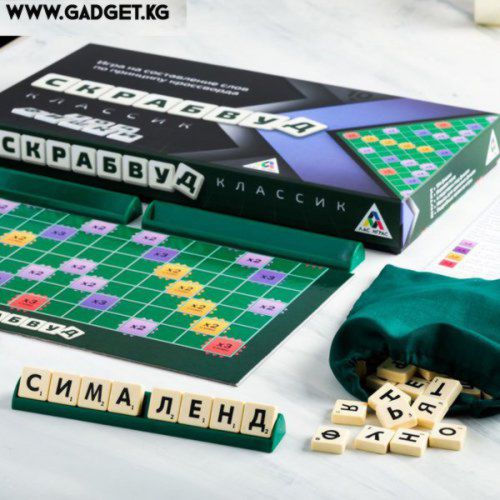 Настольная игра «Скрабвуд Классик», на составление слов