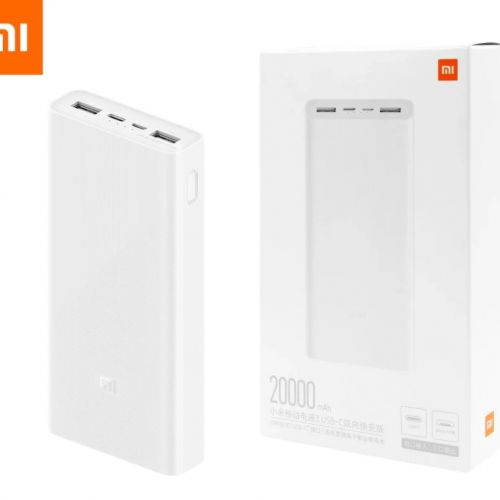 Внешний Аккумулятор Xiaomi PowerBank 3 20000 Mah 