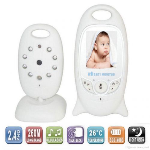 Видеоняня Baby Monitor VB601 с режимом ночного видения и двусторонней связью