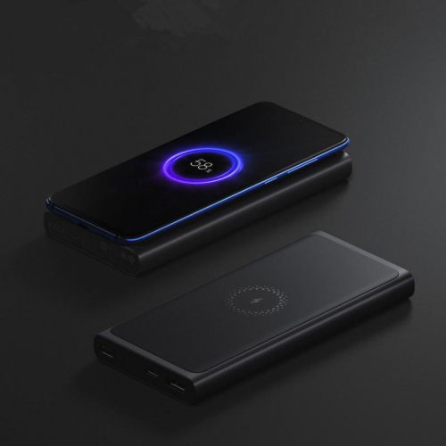 Внешний Аккумулятор Xiaomi Mi Wireless Charger Power Bank 10000 mAh