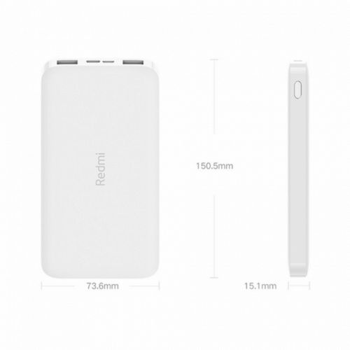 Внешний Аккумулятор Xiaomi Redmi PowerBank 10000 Mah 2 USB