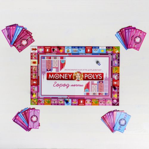 Настольная экономическая игра «MONEY POLYS. Город мечты»