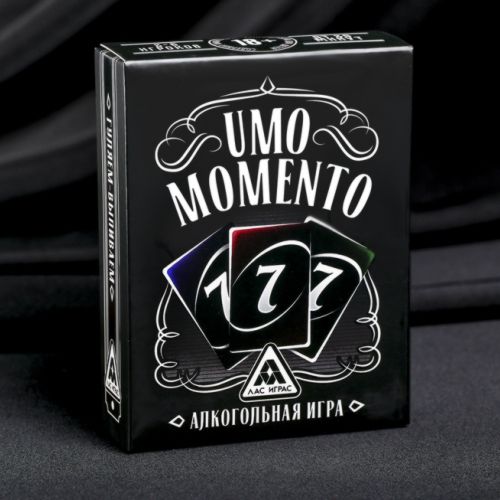 Настольная игра «UMOmomento. Alco», 70 карт