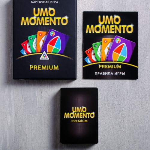 Настольная игра «UMOmomento. Premium», 70 карт