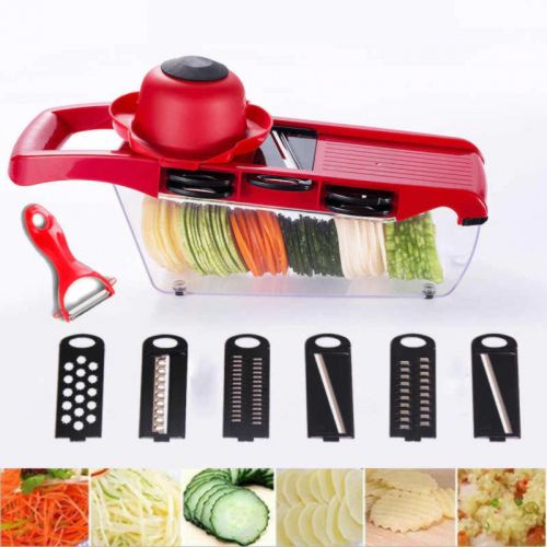 Терка-овощерезка Mandoline Slicer 6 in 1 c контейнером