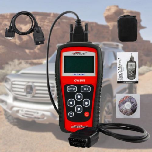 Автомобильный диагностический сканер Konnwei KW808 OBD II/EOBD