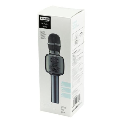 Портативный караоке микрофон со встроенным динамиком Joyroom JR-MC2 (Bluetooth, MP3, AUX)