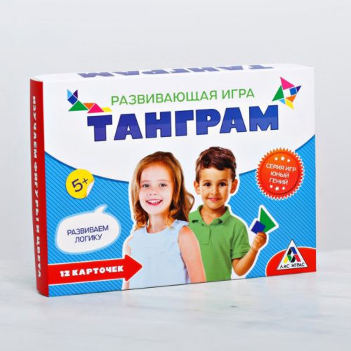 Настольная развивающая игра-головоломка «Танграм»