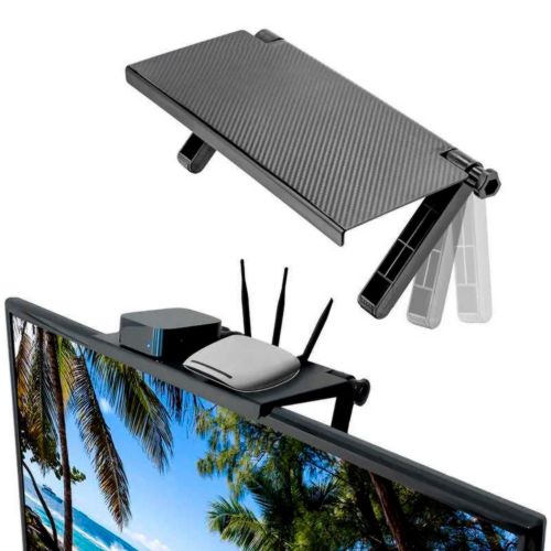 Полка, держатель подставка для телевизора или монитора Screen Top Shelf