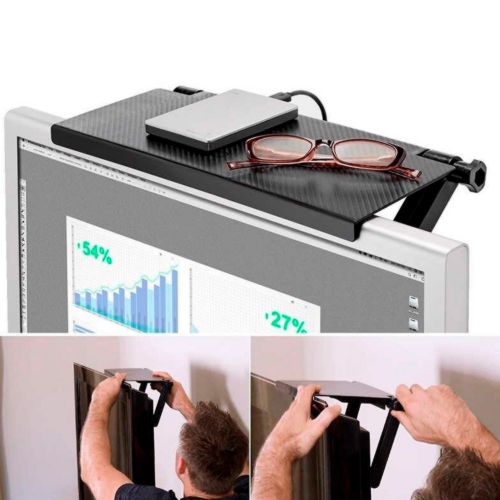 Полка, держатель подставка для телевизора или монитора Screen Top Shelf