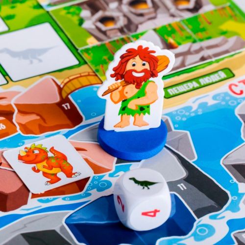 Настольная игра «Земля динозавров»