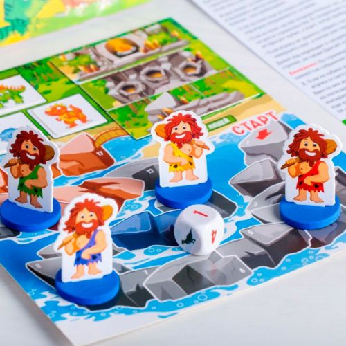 Настольная игра «Земля динозавров»
