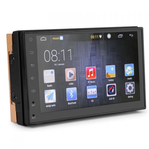 Автомагнитола HW-A47, 1+16GB, Android 8.1, 2 DIN, GPS, Bluetooth, Сенсорный Экран
