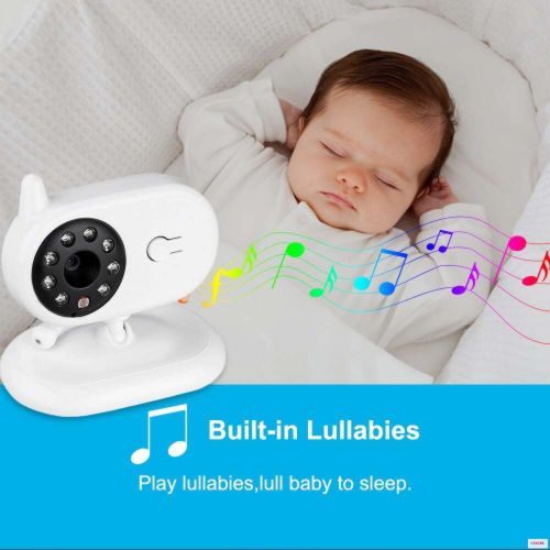 Видеоняня Baby Monitor 3.5" с режимом ночного видения и двусторонней связью