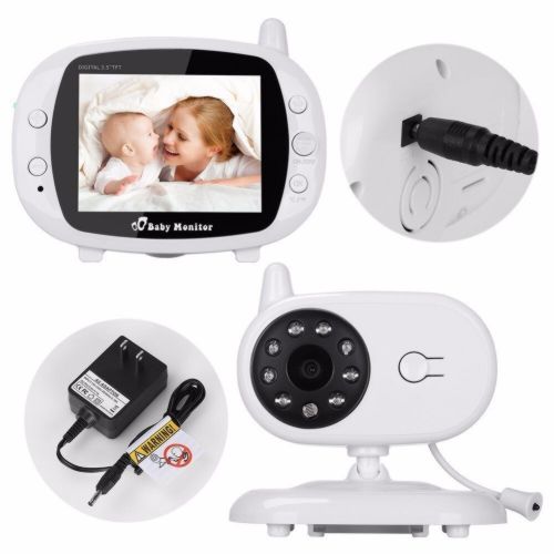 Видеоняня Baby Monitor 3.5" с режимом ночного видения и двусторонней связью