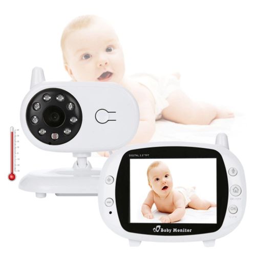 Видеоняня Baby Monitor 3.5" с режимом ночного видения и двусторонней связью