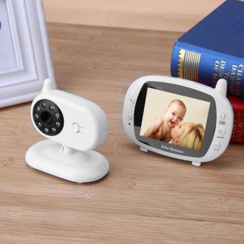 Видеоняня Baby Monitor 3.5" с режимом ночного видения и двусторонней связью