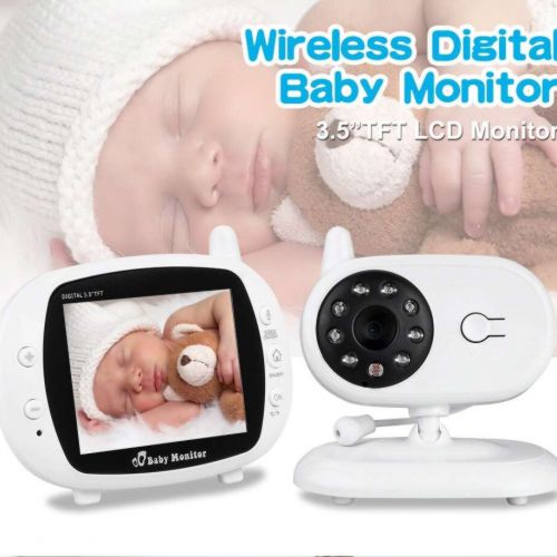 Видеоняня Baby Monitor 3.5" с режимом ночного видения и двусторонней связью