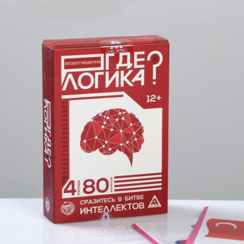 Игра интеллектуальная «Где логика?», 80 карт