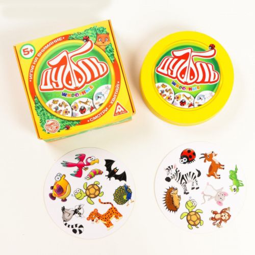 Настольная игра «Дуббль КОМБО», на внимание и реакцию