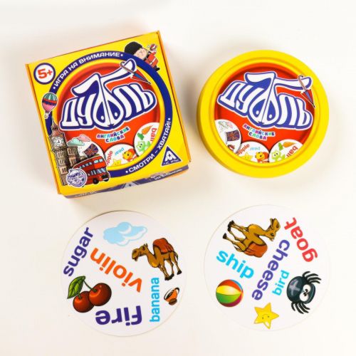 Настольная игра «Дуббль КОМБО», на внимание и реакцию