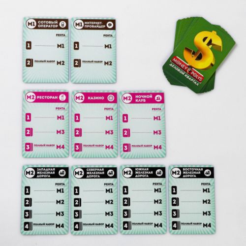 Настольная экономическая игра «MONEY POLYS. Деловой квартал»