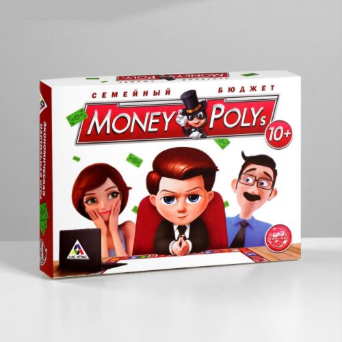 Настольная экономическая игра «MONEY POLYS. Семейный бюджет»